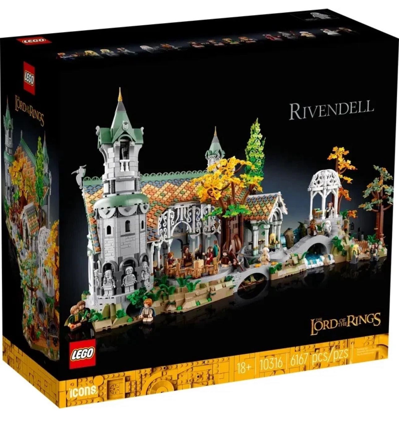 Lego Set Lord Of The Rings Rivendell 10316