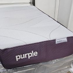 LIKE NEW! Purple Restore Split-King Mattress - Delivery Available