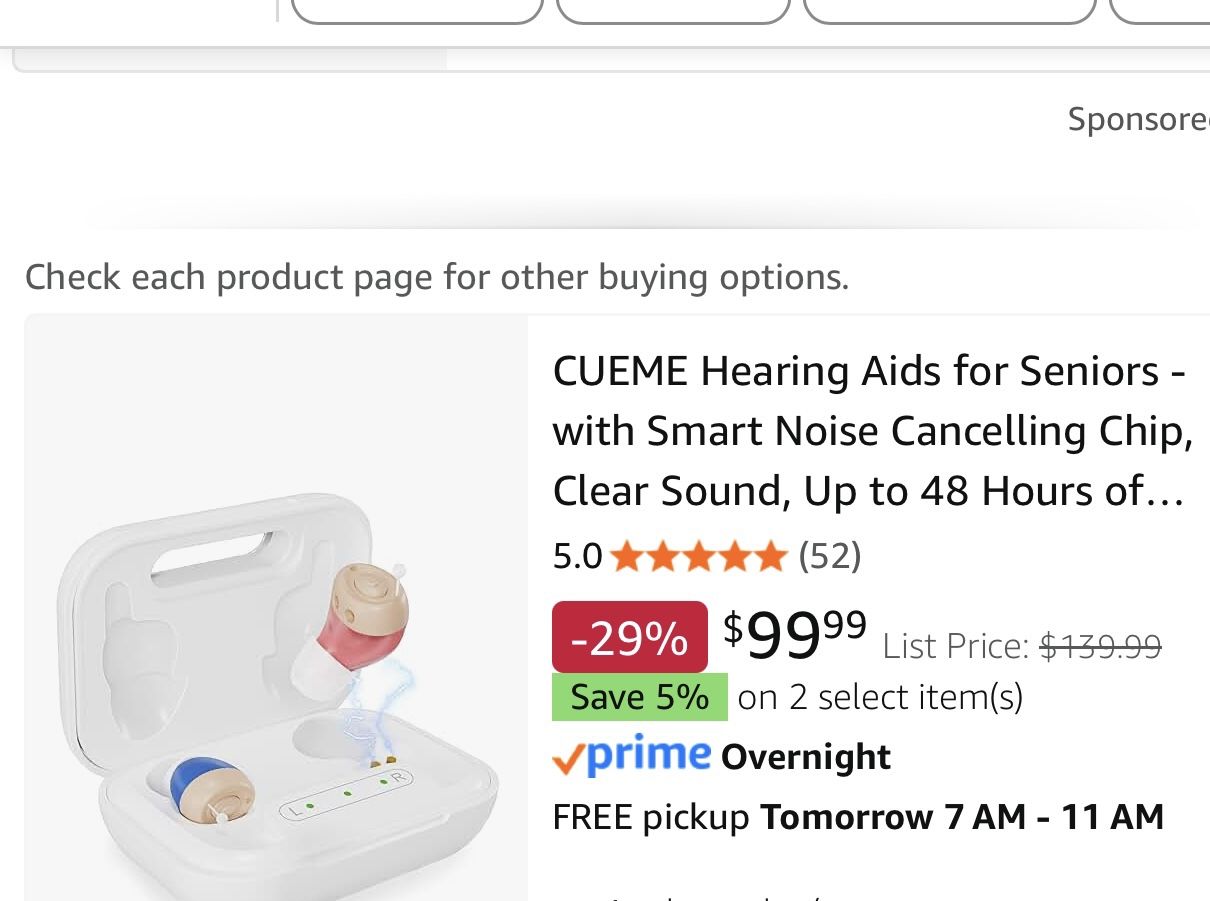 Robot Vacuum , Hearing AIDS