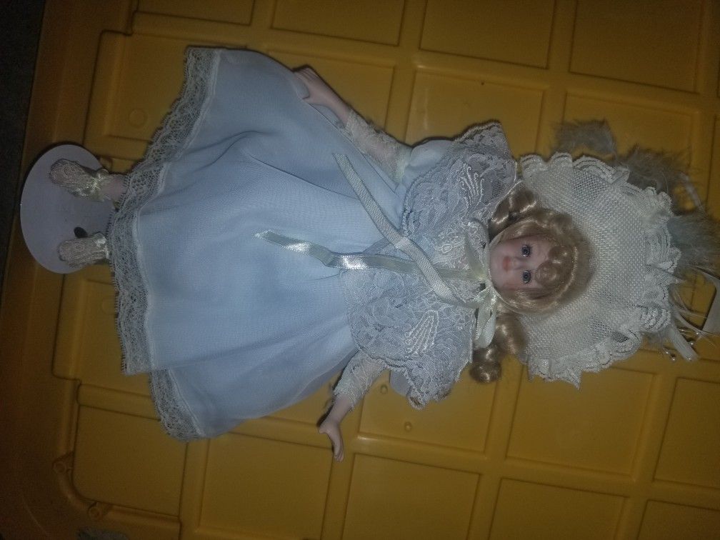 Vintage Porcelain Doll