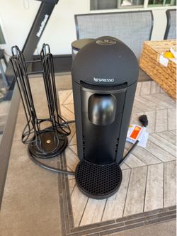 Nespresso Machine and Coffee Pod Holder