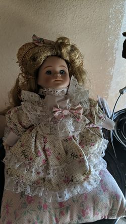 Muñeca de porselana.
