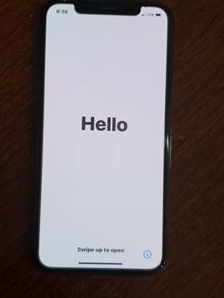Apple iPhone X - 256GB - Space Gray (Verizon) A1865 (CDMA + GSM)