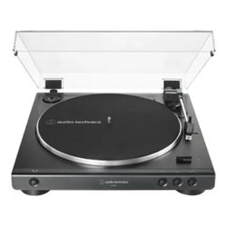 Audio-Technica - Audio Technica AT-LP60X-BK Turntable - Black