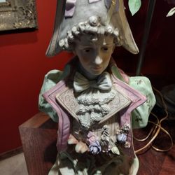 Napoleon Bonaparte Porcelain Lamp( 21 ins Tall)