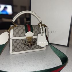 Gucci Authentic Handbag Bee Guccisima Logo Designer Valentines Gift Birthday Surprise