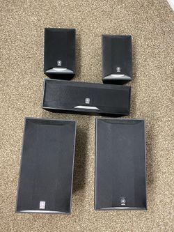 Yamaha NS-AP6500S NS-AP6500SLC NS-AP6500SLS 5 Channel Surround Sound Speaker Set