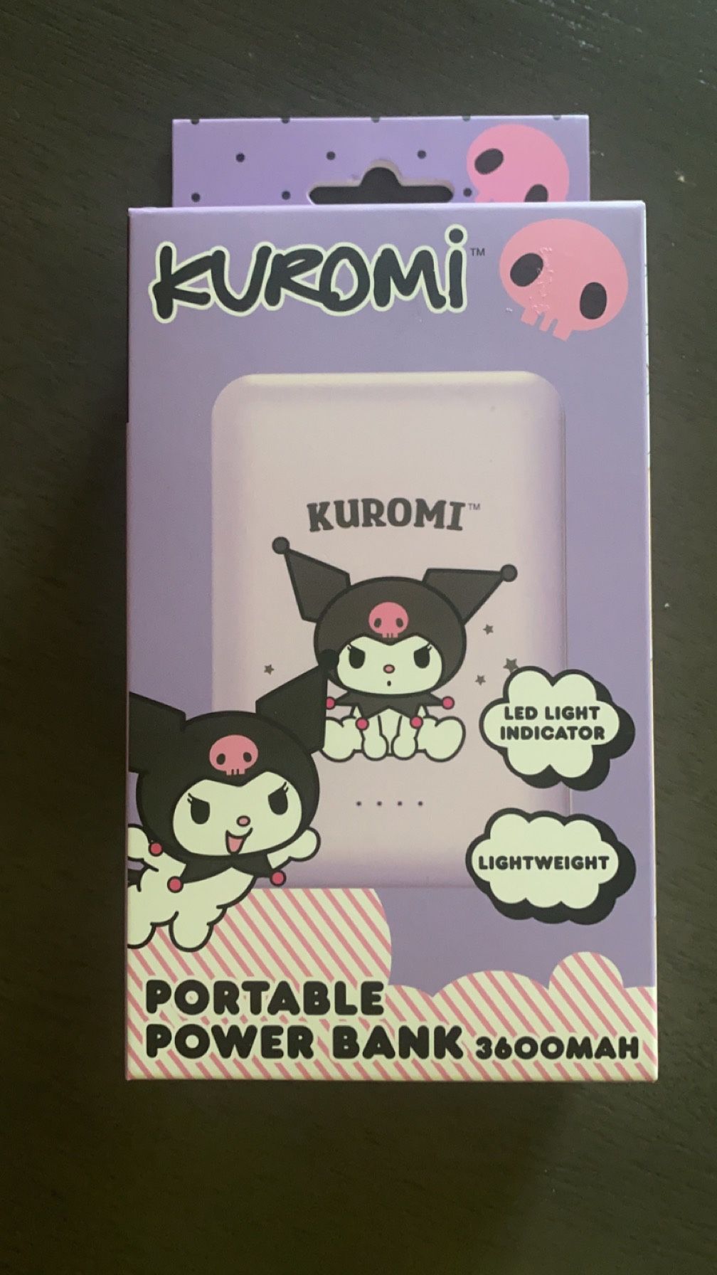 Kuromi Portable Charger