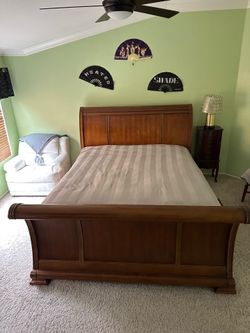 Wooden Bed Frame Great Condition
