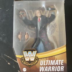 WWE Ultimate Warrior Mattel Elite Legends WWF Wrestling Figure