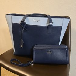 Kate Spade Purse & Matching Wallet