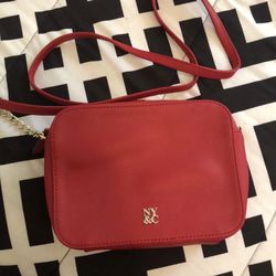 Red crossbody Bag
