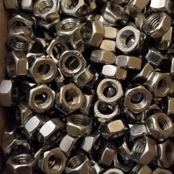 M6 Stainless Hex Nuts 50PACK 