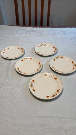 Hall Autumn Leaf Salad or Bread & Butter Plates