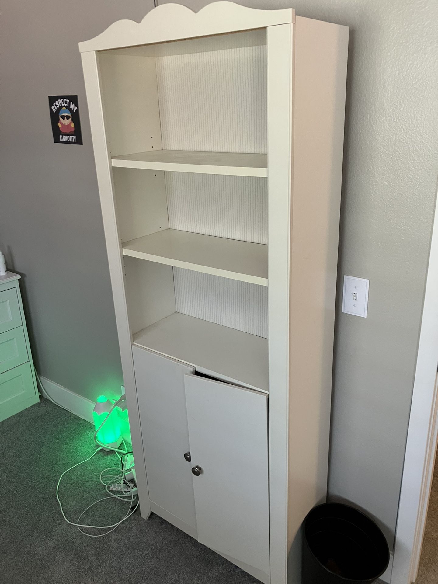 Ikea Bookcase With Doors White