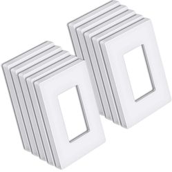 Bestten Gang Standard Size Screw less Wall Plate 