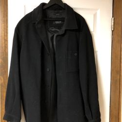 Men’s parker coat black