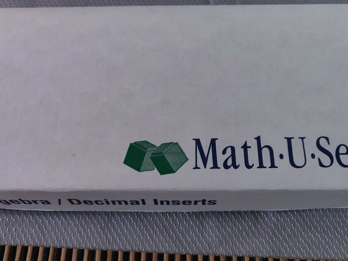 Math U See Algebra/Decimal Inserts