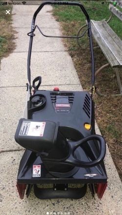 Craftsman 21” 179cc single stage snowblower(new)