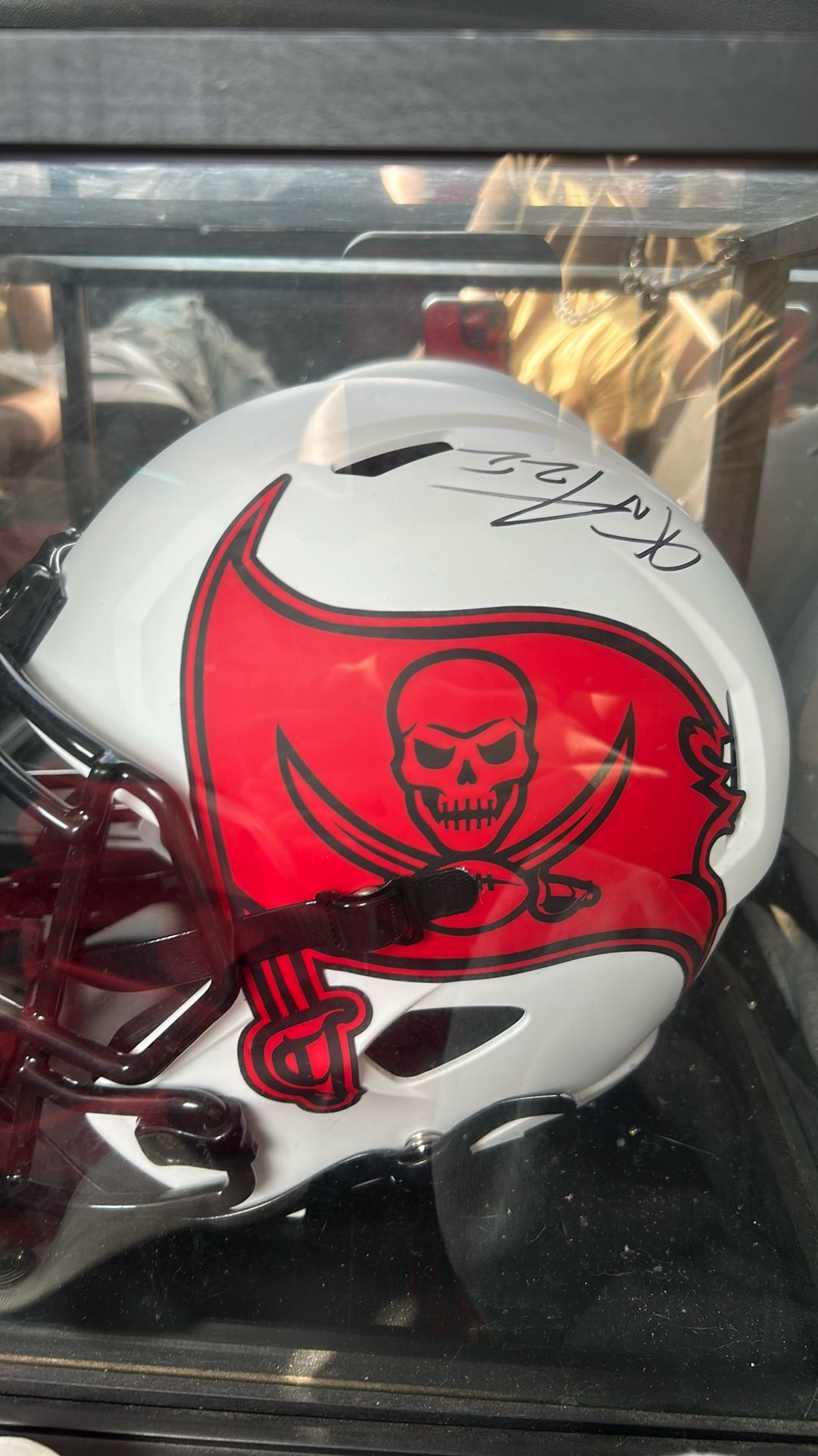 Tampa Bay Buccaneers Signed Helmet