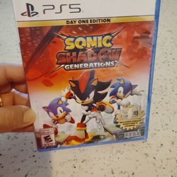 Ps5 Sonic X Shadow generations game