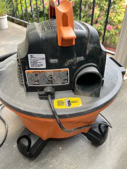Ridgid 6 gal NXT wet/dry vac