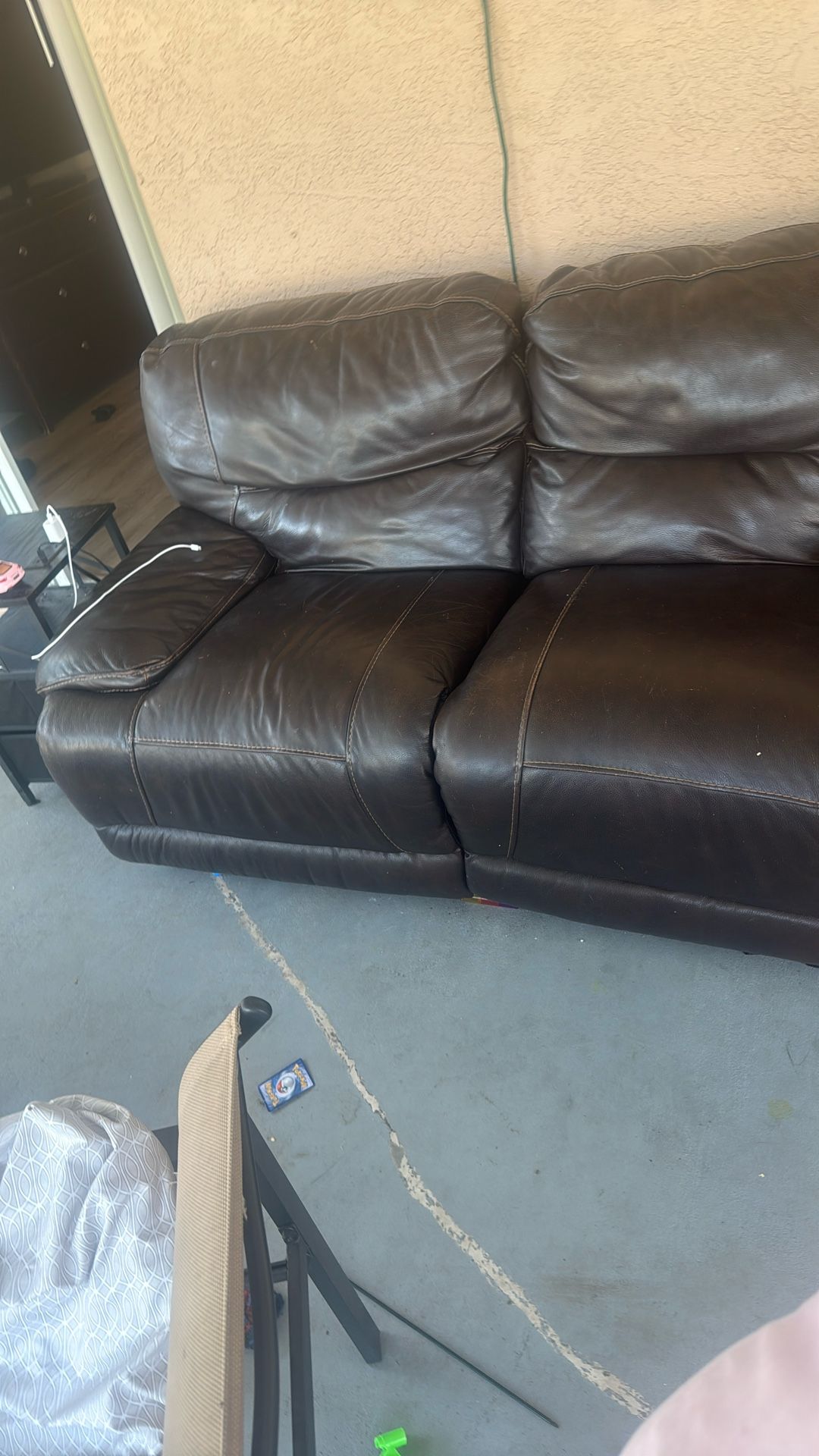 Leather Couch