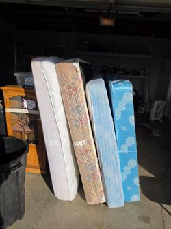 FREE!! Queen and full mattress with box springs.