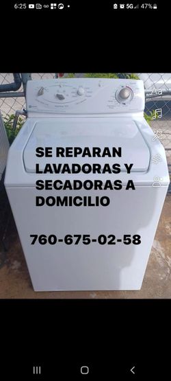 Se Reparan  Lavadoras Y Secadoras A Domicilio
