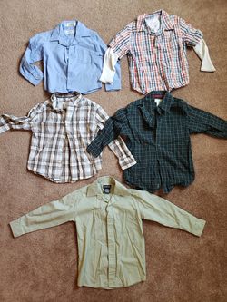 Boys long sleeve dress shirts 4