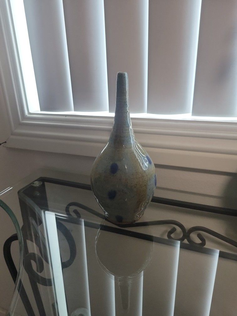Clay Flower Vase