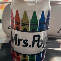Custom Teacher Cup