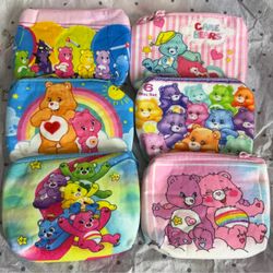 Care Bears Zip Coin Purses