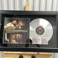 Outkast Platinum RIAA Award + Custom Timberland Boots 
