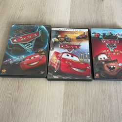 Cars DVDS Maters Tall Tales And Cars 2 And Original Cars