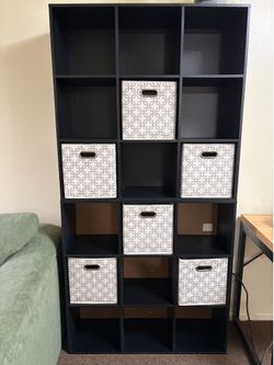 Free: Two 12-cube bookshelf