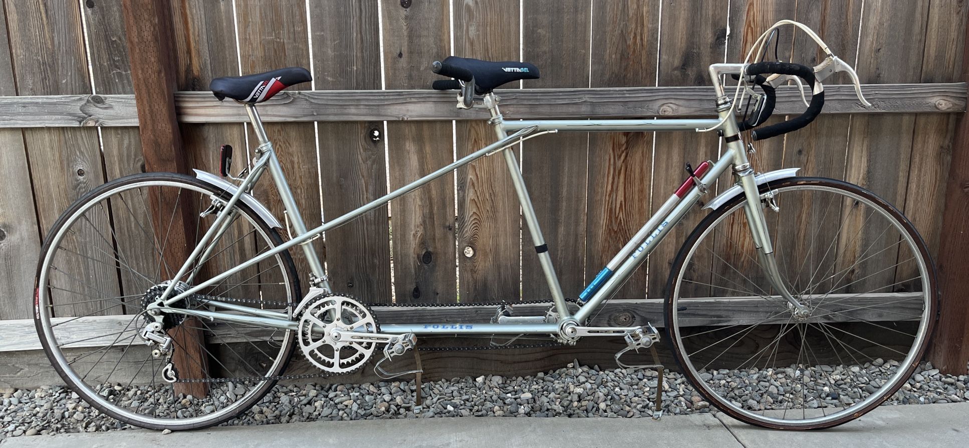Follis Tandem Bicycle - Vintage - Made in France