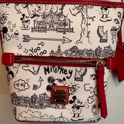 Disney Dooney And Bourke Mickey And Minnie Mouse 