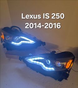 Lexus IS 250 2014-2016 Headlights
