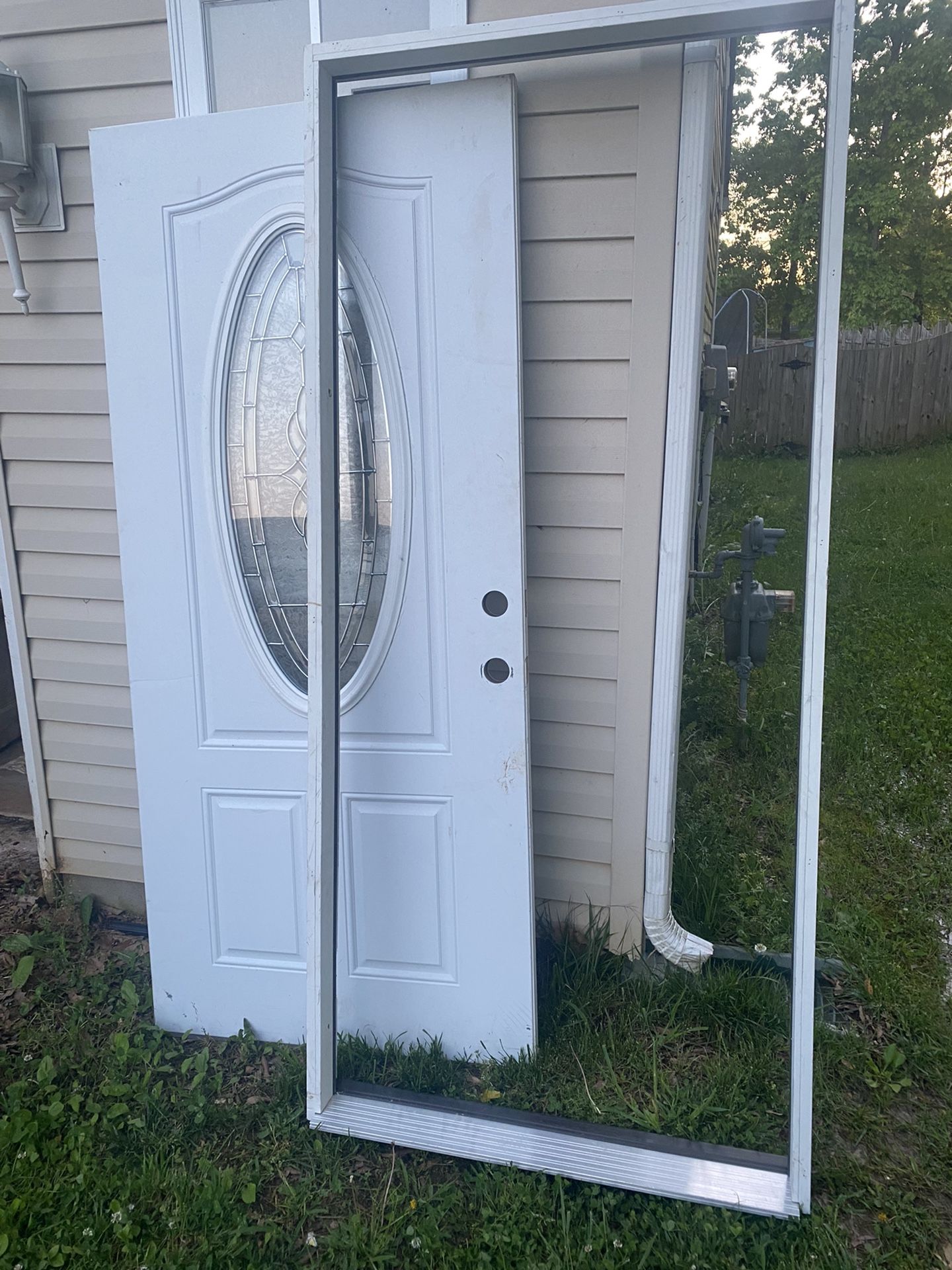 36” Exterior Door With Glass