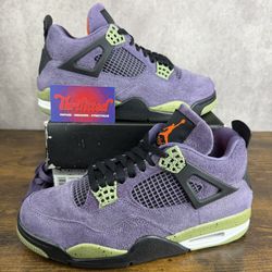 Air Jordan 4 Retro Canyon Purple Size 10.5 W / 9M AQ9129-500 Women’s Shoes OG Rare