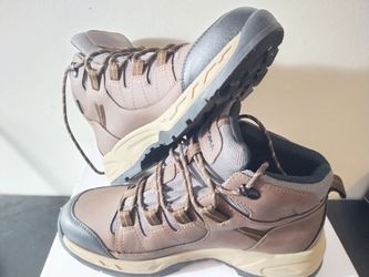 New Men's Sonoma Henrikk Brown Hiking Boots With Ortholite Eco Size 8.5