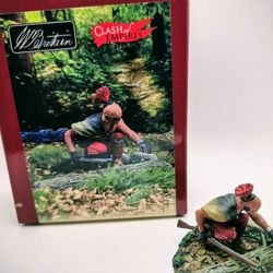 W Britain Fresh Tracks Native Warrior Checking Trail 16171 Limited Edition