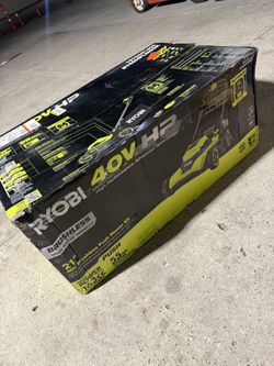 Ryobi 40v One Hp 21in Push Lawnmower Kit 