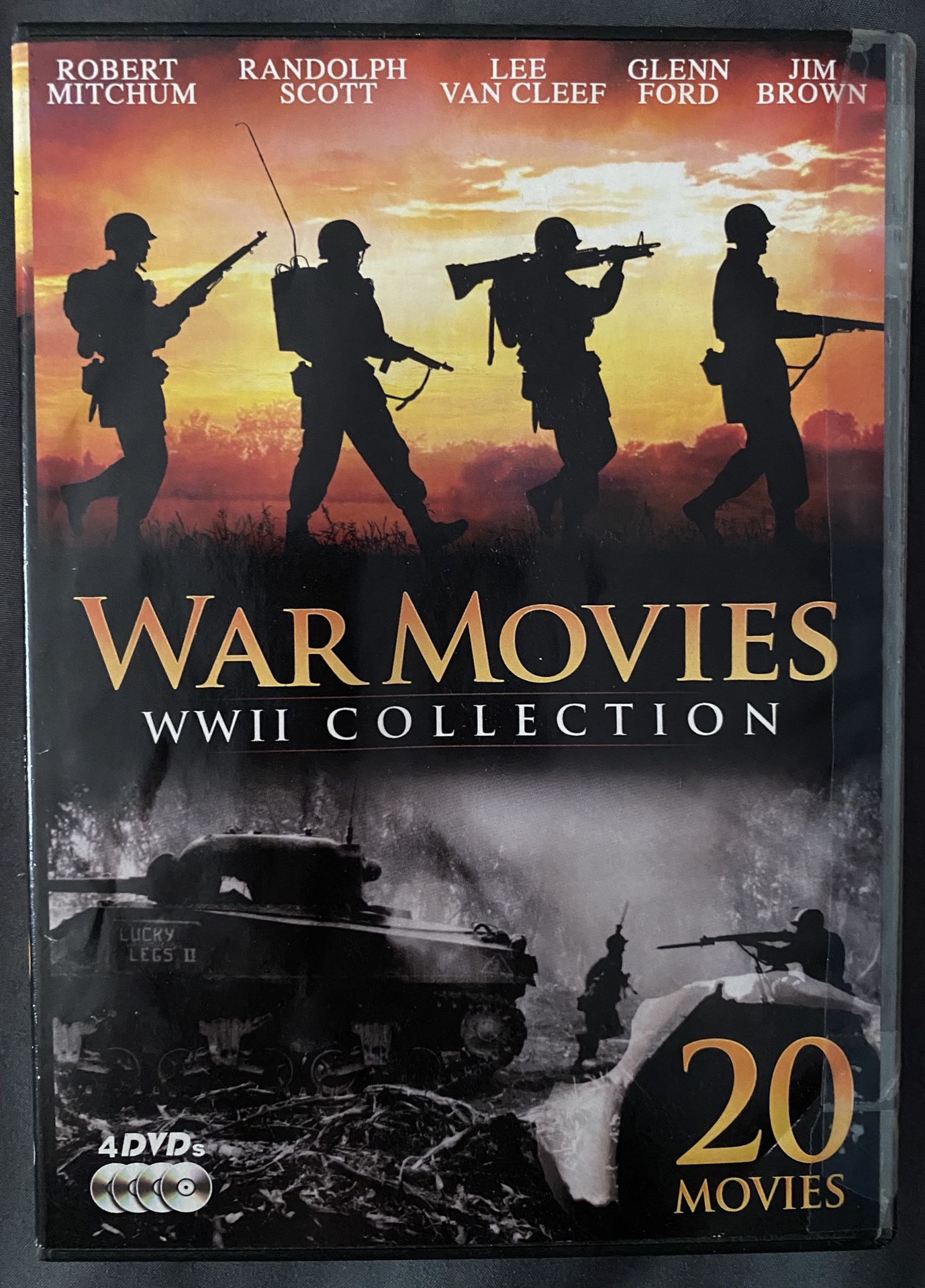 20 War Movies WWII Collection DVD