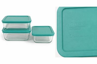 pyrex storage containers