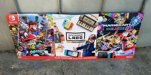 Nintendo Switch Gamestop Display Banner