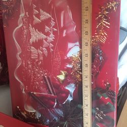  Mikasa Christmas Story  oval platter 17 inches wide
