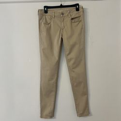 American Eagle Outfitters women’s Super Stretch Jean in Khaki size 6 R NWOT