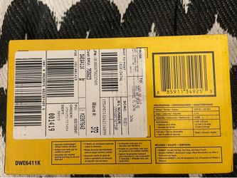 New factory sealed DeWalt DWE6411K 1/4 sheet Palm grip Sanders never opened